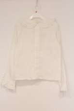 画像4: PINK HOUSE / ローズ透かしレースタックブラウス  シロ O-26-04-16-051-LO-BL-IG-OS (4)