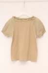 画像4: PINK HOUSE / ローンパフスリーブTシャツ L ベージュ O-26-04-16-067-LO-TS-IG-OS (4)