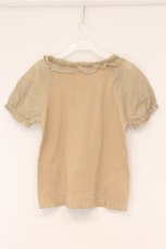 画像4: PINK HOUSE / ローンパフスリーブTシャツ L ベージュ O-26-04-16-067-LO-TS-IG-OS (4)