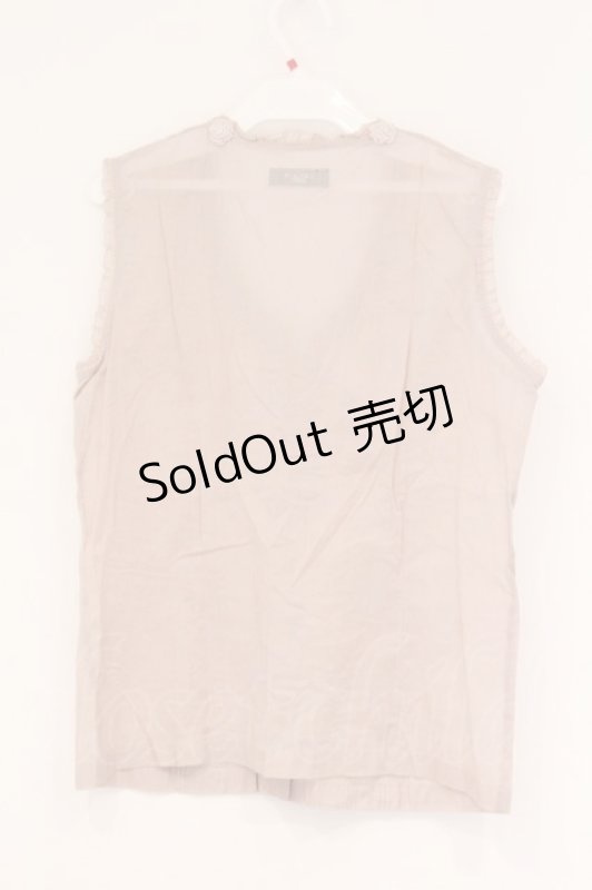 画像4: INGEBORG / 花モチーフ刺繍ノースリーブブラウス  ピンク O-26-04-16-080-LO-BL-IG-OS (4)