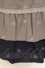 画像3: PINK HOUSE / スター刺繍ノースリーブチュニック  グレー×ネイビー O-26-04-16-095-LO-TO-IG-OS (3)