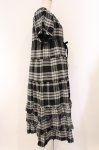画像4: PINK HOUSE / タータンチェックパフワンピース  クロ O-26-04-16-099-LO-OP-IG-OS (4)