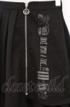 画像2: NieR Clothing / ZIPスカート F ブラック O-26-04-16-015-PU-PA-OW-OS (2)