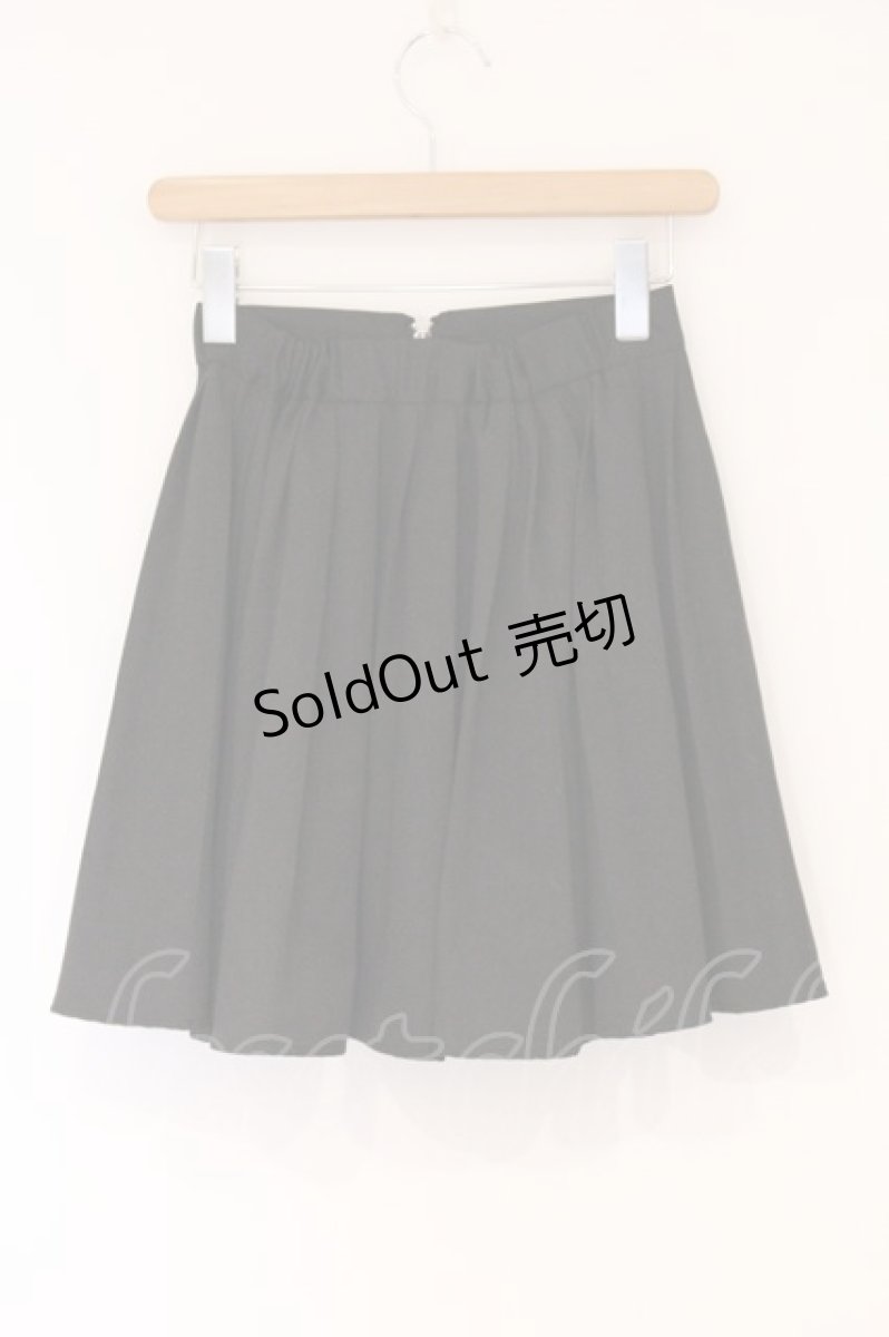 画像3: NieR Clothing / ZIPスカート F ブラック O-26-04-16-015-PU-PA-OW-OS (3)