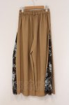 画像3: axes femme / オーナメント柄切替ワイドパンツ F ベージュ O-26-04-16-019-AX-PA-OW-OS (3)