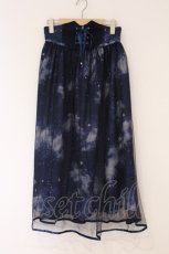 画像1: axes femme / テレスコーププリントスカート F ブルー O-26-04-16-022-AX-SK-OW-OS (1)