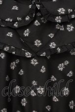 画像2: Candy Stripper / JACQUARD SAILOR ONE-PIECE　ワンピース F ブラック（フラワー） O-26-04-16-028-PU-OP-OW-OS (2)