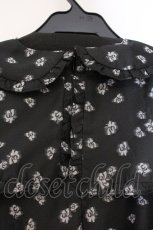 画像5: Candy Stripper / JACQUARD SAILOR ONE-PIECE　ワンピース F ブラック（フラワー） O-26-04-16-028-PU-OP-OW-OS (5)