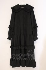 画像1: Candy Stripper / MAKE MY DREAM FRILL DRESS　ワンピース 2 ブラック O-26-04-16-029-PU-OP-OW-OS (1)