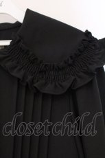 画像2: Candy Stripper / MAKE MY DREAM FRILL DRESS　ワンピース 2 ブラック O-26-04-16-029-PU-OP-OW-OS (2)