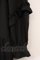 画像3: Candy Stripper / MAKE MY DREAM FRILL DRESS　ワンピース 2 ブラック O-26-04-16-029-PU-OP-OW-OS (3)