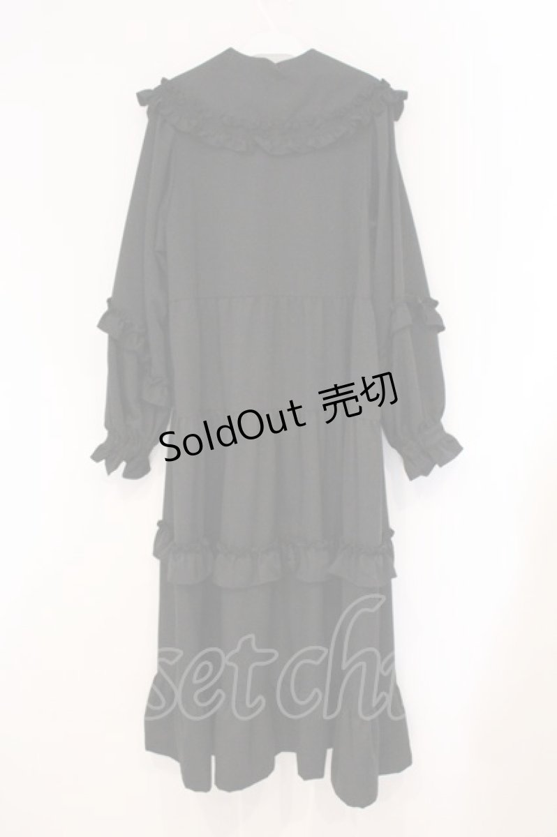 画像4: Candy Stripper / MAKE MY DREAM FRILL DRESS　ワンピース 2 ブラック O-26-04-16-029-PU-OP-OW-OS (4)