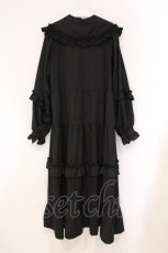 画像4: Candy Stripper / MAKE MY DREAM FRILL DRESS　ワンピース 2 ブラック O-26-04-16-029-PU-OP-OW-OS (4)