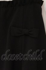 画像3: Ank Rouge / ストーンリボンタイ長袖ワンピース  シロ×クロ O-26-04-18-029-CA-OP-IG-OS (3)