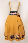 画像1: Amavel / おもひでの玩具箱 和風スカート  マスタード O-26-04-18-040-CA-SK-IG-OS (1)