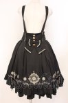 画像1: Amavel / Magical Candy フリルスカート  クロ O-26-04-18-041-CA-SK-IG-OS (1)