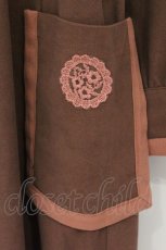 画像2: LEBECCA boutique / 花屋の店先のワンピース  ダークピンク O-26-04-18-058-EL-OP-IG-ZT241 (2)