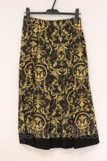 画像1: Jane Marple Dans Le Salon / Marie Antoinette tuck skirt（マリアアントワネットタックスカート） M クロ O-26-04-18-007-JM-SK-IG-OS (1)