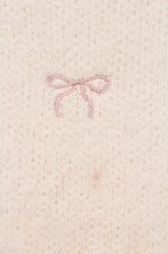 画像2: ANOTHER BRANCH olive des olive / リボン刺繍フェザープルオーバー  アイボリー O-26-04-18-067-LO-TO-IG-ZT126 (2)