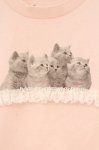 画像2: merry jenny / cat frill tee  ピンク O-26-04-18-071-LO-TS-IG-OS (2)