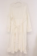 画像4: Cherirulu Chocola / MYレースフリルワンピース 4L シロ O-26-04-18-074-GO-OP-IG-OS (4)