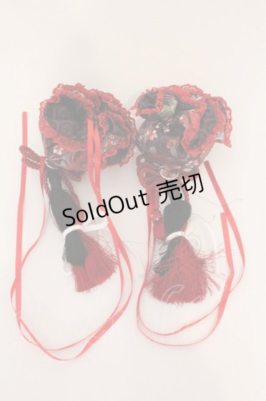 画像3: Qutie Frash / シニヨンカバー  レッド O-26-04-18-001-QU-ZA-OW-OS (3)