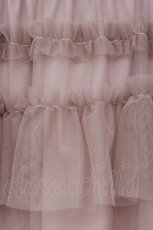 画像2: FLC / 星名桜子/チュールスカート 4L ピンク O-26-04-18-079-LO-SK-IG-OS (2)