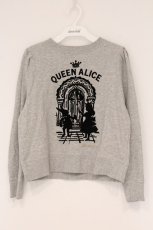 画像1: Jane Marple / Queen Aliceスウェット M グレー O-26-04-18-011-JM-TO-IG-OS (1)