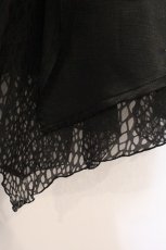 画像4: Qutie Frash / 和柄切り替えアシンメトリースカート  ブラック×パープル O-26-04-18-024-QU-SK-OW-OS (4)