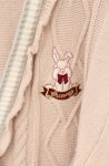画像2: Secret Honey / うさぎ刺繍ビッグカーディガン  ピンク O-26-04-19-051-CA-TO-IG-OS (2)