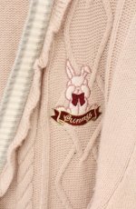 画像2: Secret Honey / うさぎ刺繍ビッグカーディガン  ピンク O-26-04-19-051-CA-TO-IG-ZT595 (2)