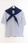 画像1: Jane Marple / French marine border T-shirt　Tシャツ M ネイビー O-26-04-19-061-JM-BL-OW-OS (1)