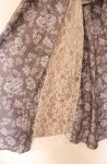 画像2: axes femme / レース切替花柄スカート 3L ベージュ O-26-04-19-009-AX-SK-IG-OS (2)