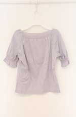画像3: INGEBORG / トーションレース使いスクエアネックカットソー  ラベンダー O-26-04-19-081-LO-TO-OW-OS (3)