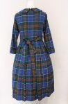 画像3: Jane Marple / Tartan check Colette dress　ワンピース M ブルー O-26-04-19-083-JM-OP-OW-OS (3)