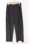 画像1: INGEBORG / ドット柄パンツ S ネイビー O-26-04-19-086-LO-PA-IG-OS (1)