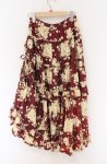 画像2: PINK HOUSE / 薔薇ブーケプリントスカート  ワイン O-26-04-19-088-LO-SK-IG-OS (2)