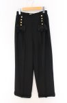 画像1: INGEBORG / パールリボンパンツ M クロ O-26-04-19-098-LO-PA-IG-OS (1)