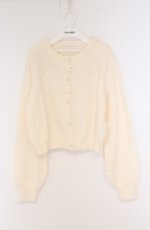 画像1: m petit by misako / ローズ刺繍ニットカーディガン LL アイボリー O-26-04-19-012-LO-TO-IG-ZT303 (1)