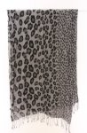 画像4: Sixh / レオパードストール  グレー×ブラック O-26-04-19-099-HN-ZA-IG-OS (4)