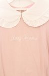 画像2: Honey Cinnamon / フリル襟ロゴTシャツ  ピンク×シロ O-26-04-19-021-LO-TO-IG-OS (2)