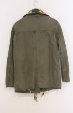 画像3: gouk / デニム和柄切り替えジャケット  グリーン O-26-04-19-023-GO-JA-IG-OS (3)