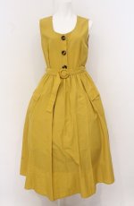 画像1: LEBECCA boutique / 季節を見つけるワンピース  イエロー O-26-04-19-029-EL-OP-IG-ZT181 (1)