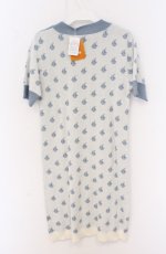 画像3: Fi.n.t / ヨット柄ニットワンピース  オフシロ×サックス O-26-04-19-035-CA-OP-IG-OS (3)