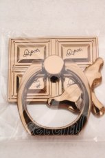 画像2: Q-pot. / チョコレートスマートフォンリング  ゴールド O-26-04-20-031-QP-ZA-OW-OS (2)