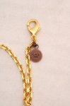 画像3: Q-pot. / マスクチェーン  ゴールド×チョコレートチャーム O-26-04-20-036-QP-ZA-OW-OS (3)