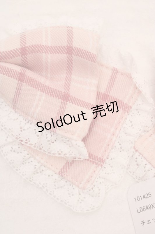 画像3: Chalmiere / チェックリボンクリップセット  ピンク O-26-04-20-038-0-AC-IG-OS (3)