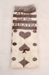 画像1: ALICE and the PIRATES / Trump Alice オーバーニーソックス  生成ｘブラウン O-26-04-20-046-PA-ZA-YM-OS (1)