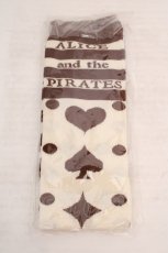 画像1: ALICE and the PIRATES / Trump Alice オーバーニーソックス  生成ｘブラウン O-26-04-20-046-PA-ZA-YM-OS (1)