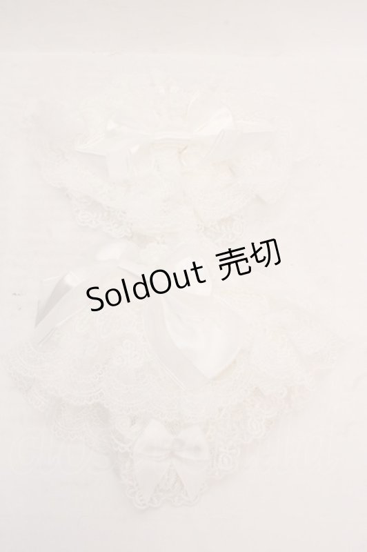 画像1: ALICE and the PIRATES / A/Pお袖留めグローブ  シロ O-26-04-20-054-PA-ZA-YM-OS (1)